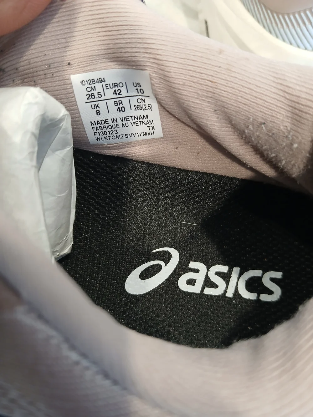 Asics running shoes